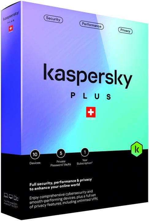 Kaspersky Plus (10 PC) (10 User, 12 months)