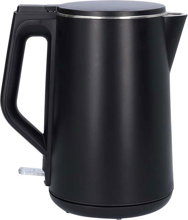 Immagine prodotto Nedis Bollitore | 1,5 l | Plastica | Nero | Ruotabile a 360 gradi | Elemento riscaldante a scomparsa | (1.50 l)