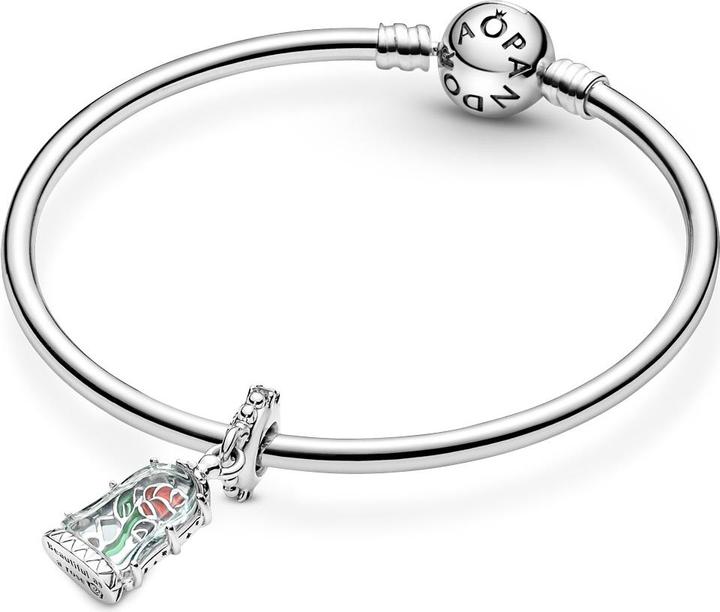 Actual product image Pandora Disney Beauty and the Beast enchanted rose (Silver 925, Enamel)