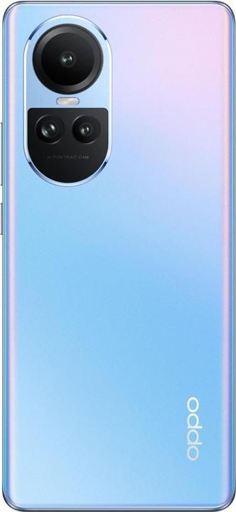 Actual product image OPPO Reno 10 (256 GB, Ice Blue, 6.70", Dual SIM, 64 Mpx, 5G)