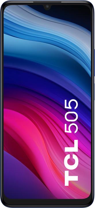 Actual product image TCL 505 6Gb 256Gb 6.75" Dual Sim (256 GB, Ocean Blue, 6.75", 50 Mpx, 4G)