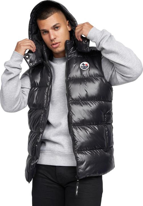 Actual product image Born Rich Mens Henrico Hooded Gilet (L)