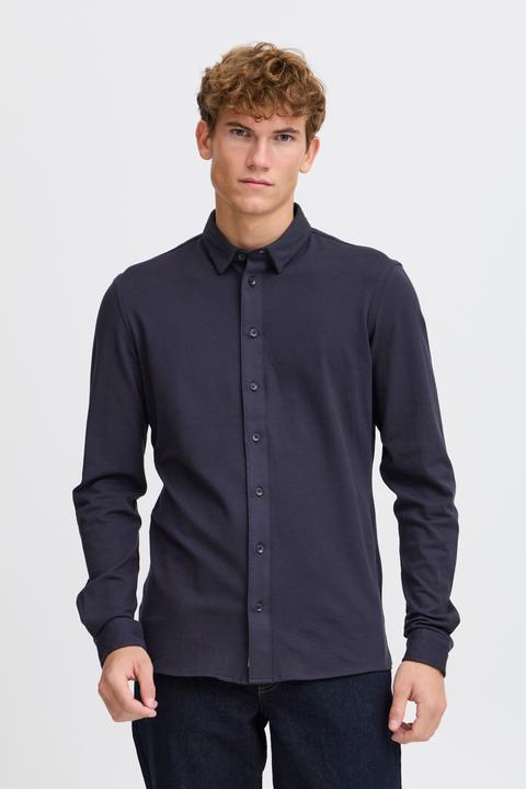 Actual product image Casual Friday CFARTHUR LS BU jersey piquet shirt 20505281 (L)