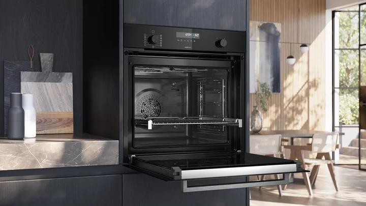 Actual product image Siemens iQ500, Einbau-Backofen, 60 x 60 cm, Edelstahl, HB378G6S3, ID HB378G6S3