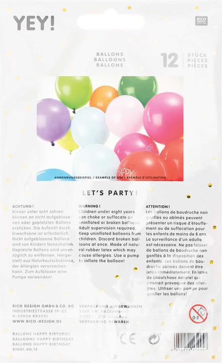 Immagine prodotto Rico Design Buon Compleanno