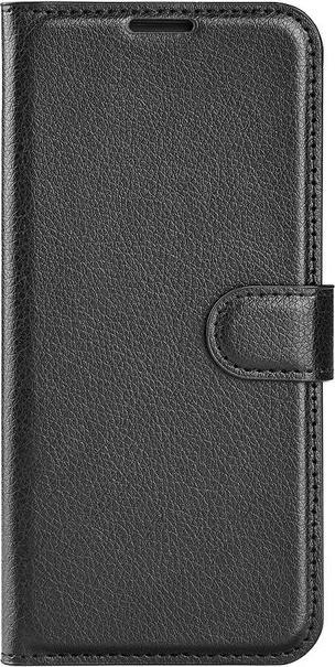 Actual product image MU Classic Litchi Leather Bookcover Series (Apple iPhone 14)
