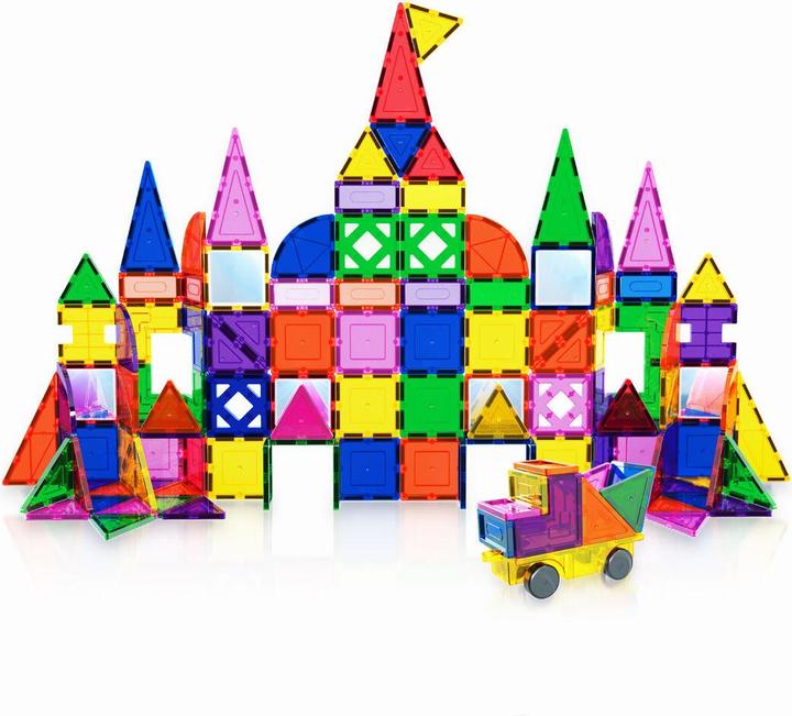 Image du produit PicassoTiles Picasso Tiles - Jeu de construction magnétique 3-D (152 pcs) (PT152)
