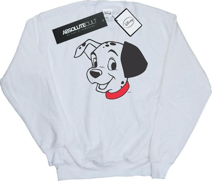 Actual product image Disney Boys 101 Dalmatians Dalmatian Head Sweatshirt (128)