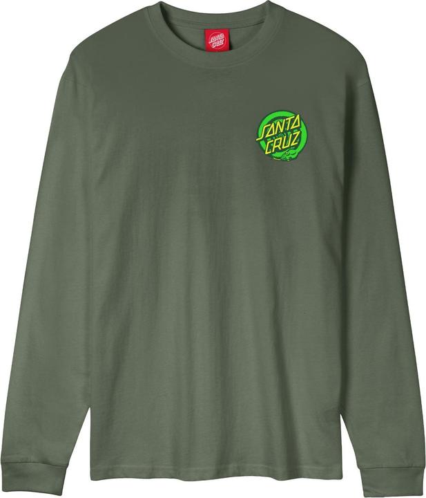 Santa Cruz Asp Flores Dot Back Longsleeve