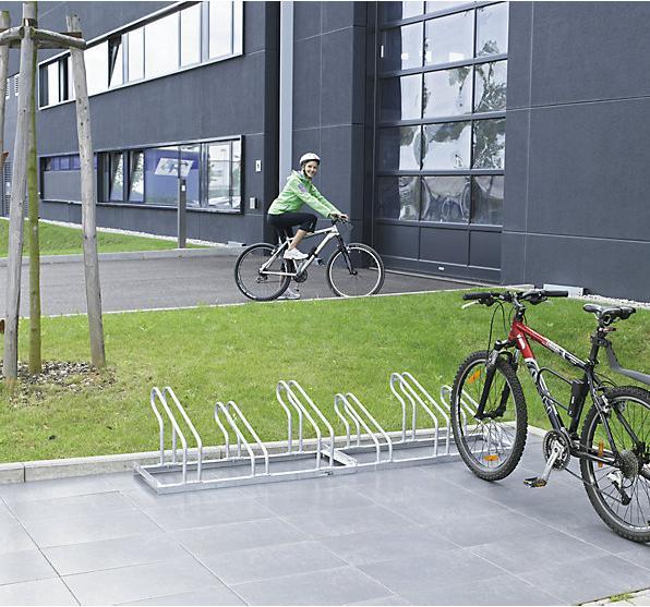 Immagine prodotto eurokraft pro Supporto per bicicletta, staffa in acciaio tubolare da 18 mm