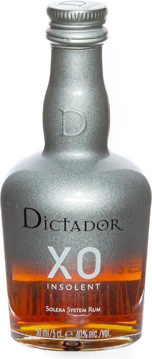 Actual product image Dictador Xo Insolent Colombian Aged Rum (1 x 5 cl)