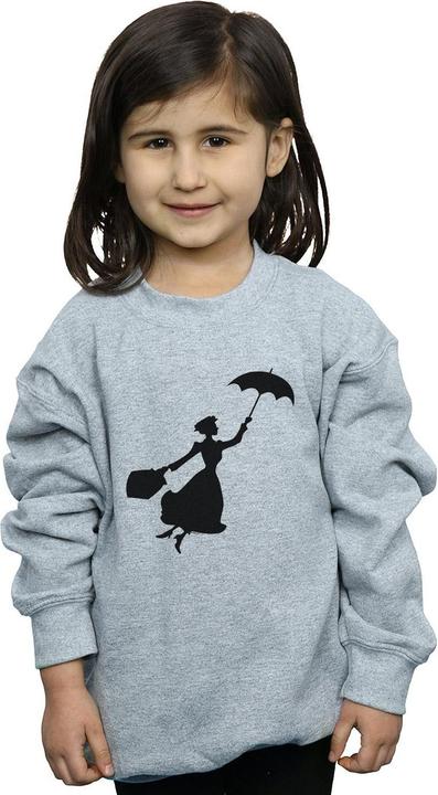 Immagine prodotto Disney Mary Poppins Flying Silhouette Felpa Ragazze (140, 146)