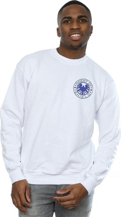 Immagine prodotto Agents Of SHIELD Breast Print Felpa Uomo (L)