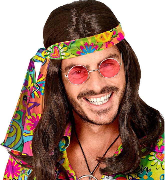 Image du produit Widmann Bandeau années 70 Peace & Love