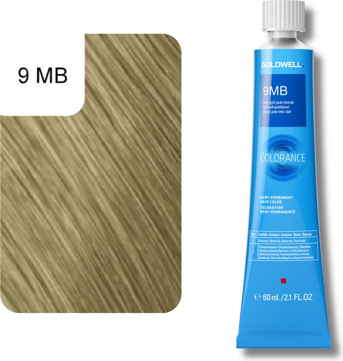 Actual product image Goldwell Colorance Tube Demi-Permanente (9MBjade blonde)