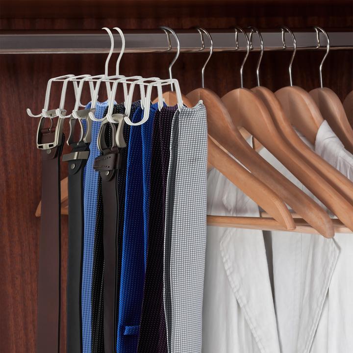 Actual product image Relaxdays Belt Hanger, 14 Hooks (1 x)