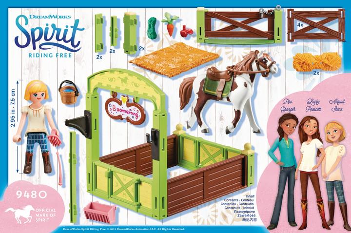 Produktbild Playmobil Pferdebox Abigail Boomerang (9480)