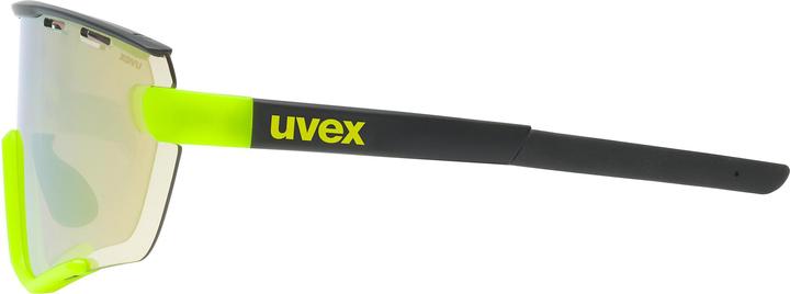Produktbild Uvex Sports sportstyle 236 set (Black yellow mat, mirror silver/clear (S2/0), Mirror Yellow)