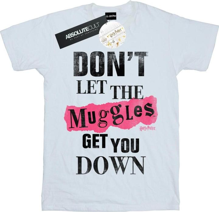 Actual product image Girls Muggles Clippings Cotton T-Shirt (116)