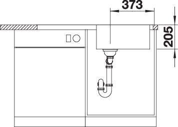 Produktbild Blanco Classimo XL 6 S-IF (48 cm, 50 cm)