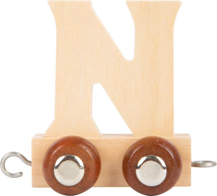 Actual product image small foot Letter N