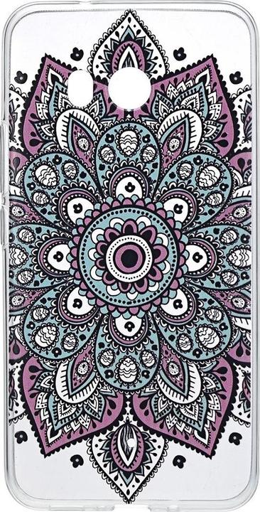 König Design Henna Cover für Handy HTC U11 Case Schutz Hülle Silikon Bumper Etuis Tattoo Bunt (HTC U11)