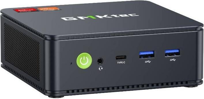 Image du produit GMKtec MINI PC K6 Ryzen 7 7840HS RAM + SSD Noir (AMD Ryzen 7 7840HS, 32 Go, 1000 Go, Radeon 780M)