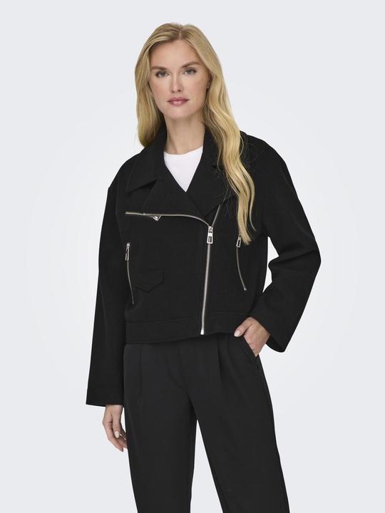 Produktbild Only Fly-Away Kragen Jacke Bikerjacke in Lederoptik (XS)