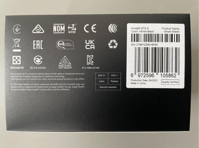 Produktbild Amazfit GTS 4 (43 mm)