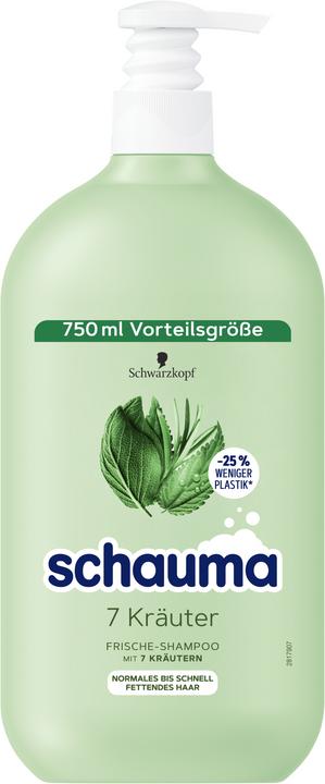 Schauma 7 Kräuter (750 ml, Flüssiges Shampoo)
