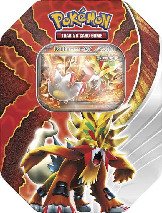 Immagine prodotto Pokémon Tin-Box Paradox-Schicksale: Keilflamme (Tedesco, Stagno)
