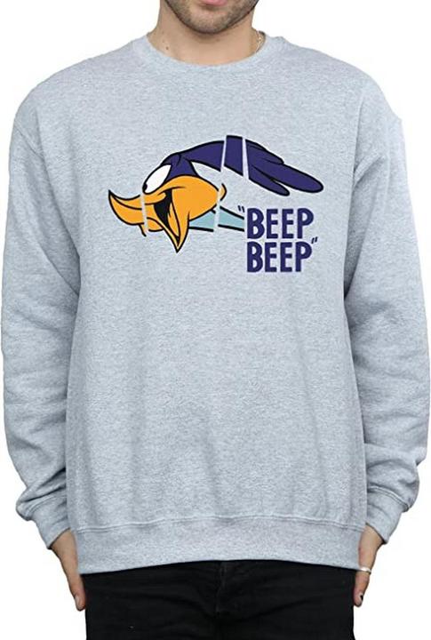 Immagine prodotto Looney Tunes Felpa Beep Beep Road Runner Uomo (M)