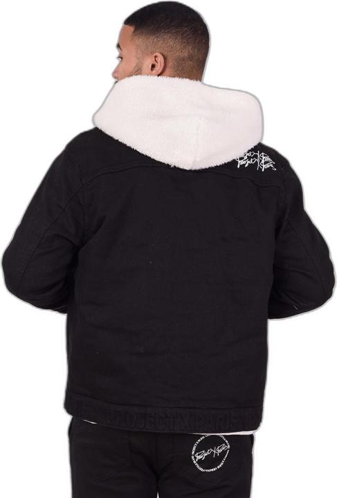 Produktbild Project X Paris Jeansjacke mit Kapuze Schaf (S)