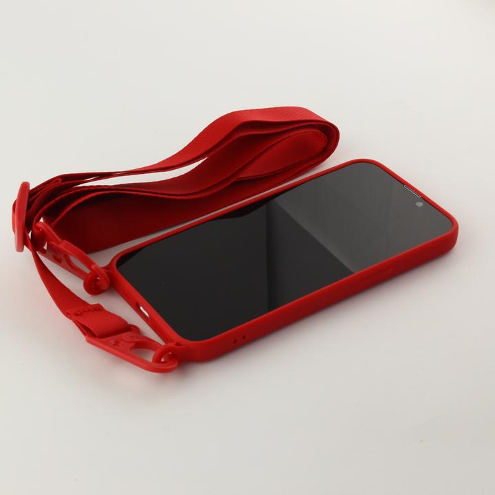 Image du produit PhoneLook Coque Silicone avec lanière et crochet (Apple iPhone 13)