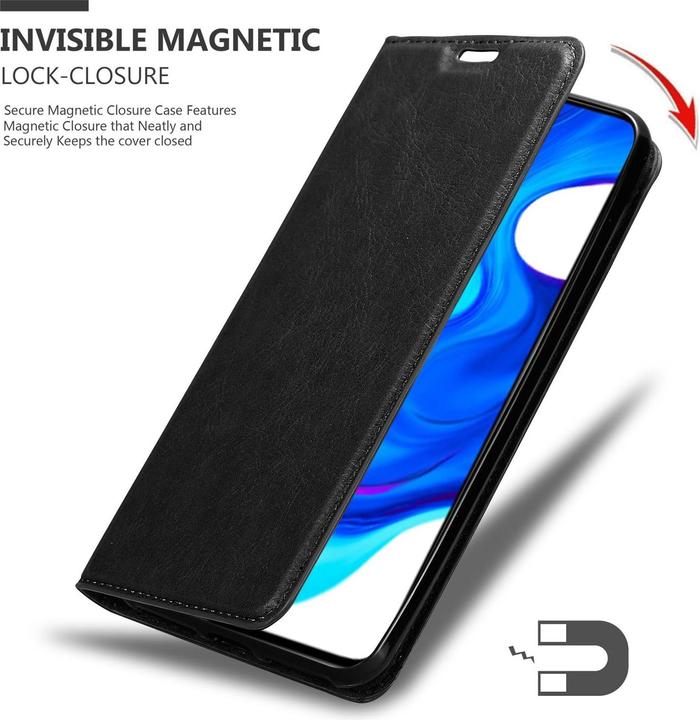 Actual product image Cadorabo Book Invisible Magnet Cover (Xiaomi Poco F2 Pro)