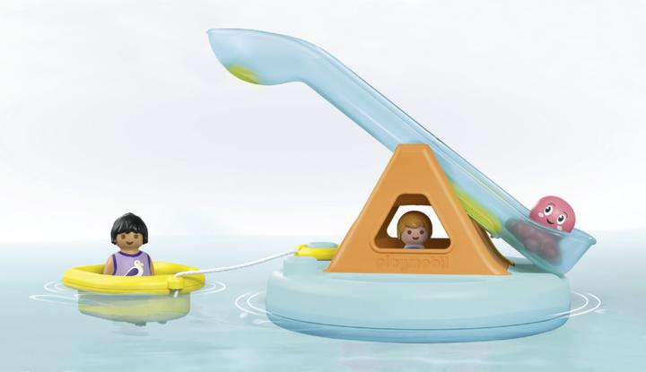 Immagine prodotto Playmobil Badeinsel mit Wasserrutsche (71687, Playmobil Junior)