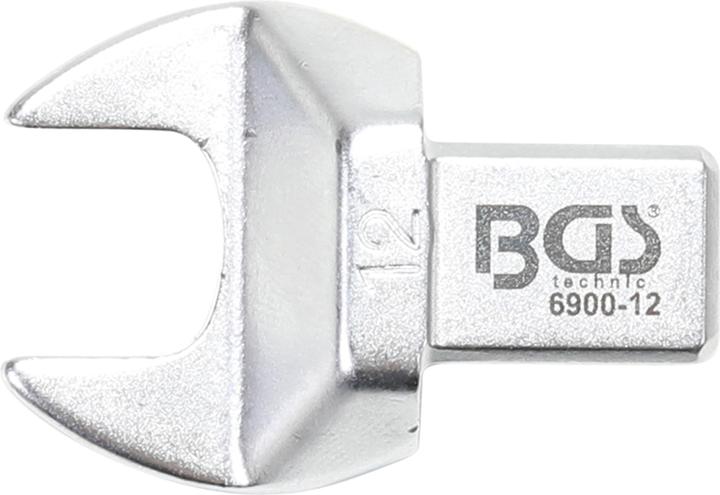 BGS Open-End Push Fit Spanner 12 mm Square Size 9 x 12 mm (12 mm)