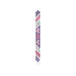 Productafbeelding Diamond Dotz DOTZIES® Original Diamond Painting Set Barbie met 5 motieven: 1 etui, 2 armbanden 21 x 2 cm, 2 au