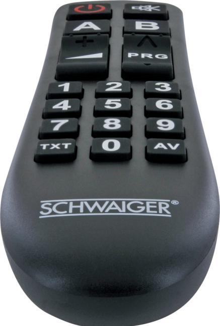 Image du produit Schwaiger 20 touches, 2x AAA (Télécommande universelle, Infrarouge)