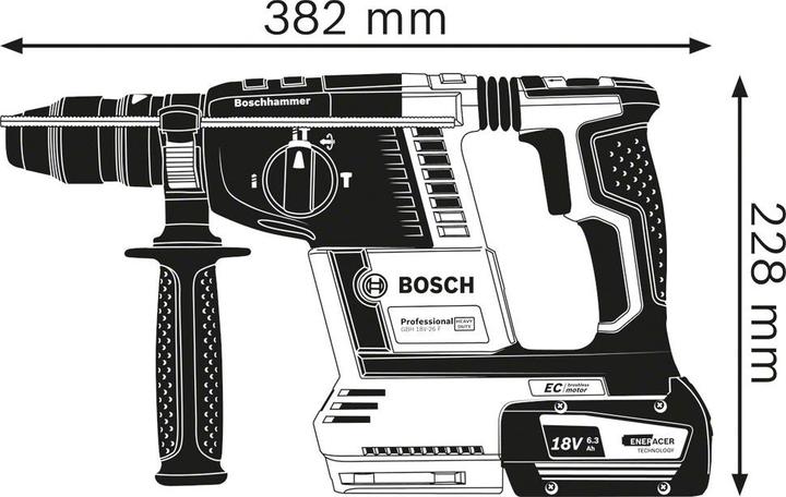 Image du produit Bosch Professional Gbh 18v-26f (Fonctionnement sur batterie)