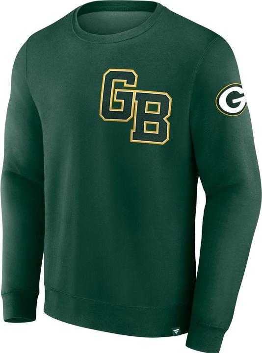 Fanatics Green Bay Packers Varsity Letter NFL Fleece Pollover - L (L)