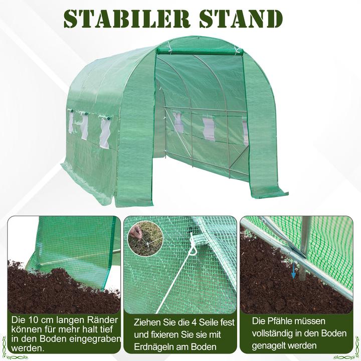 Image du produit Outsunny Serre de jardin Tunnel