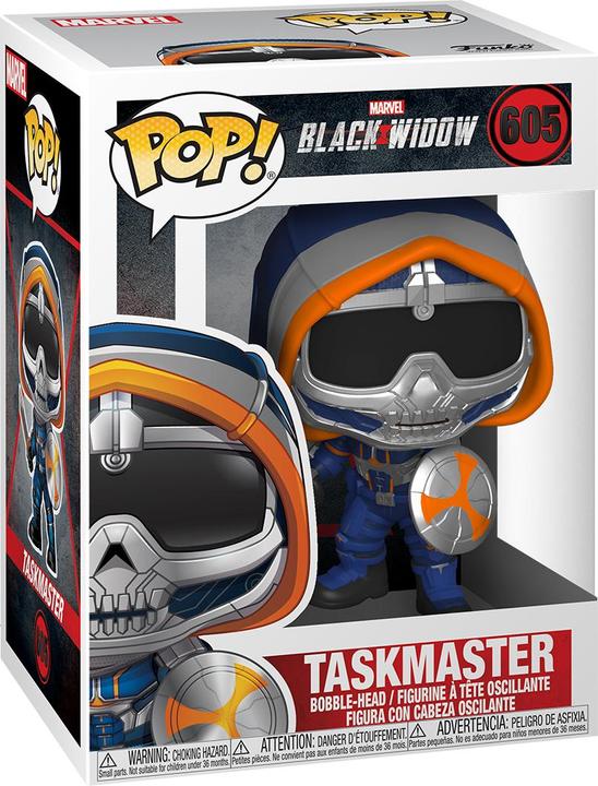 Actual product image Funko POP! - Black Widow: Taskmaster with Shield