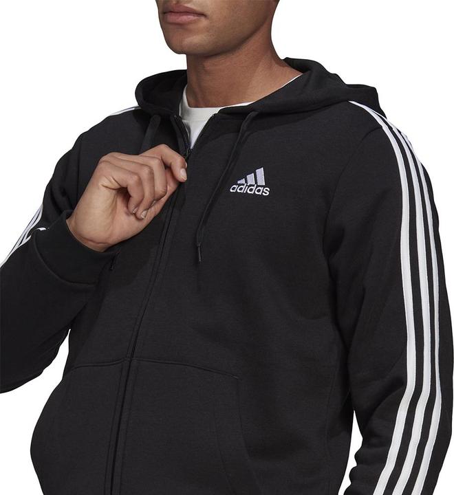 Produktbild adidas Essentials Fleece 3-Streifen Kapuzenjacke (XL)