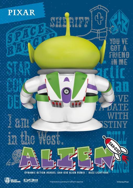 Produktbild Beast Kingdom Toy Story figurine Dynamic Action Heroes Alien Remix Buzz Lightyear 16 cm