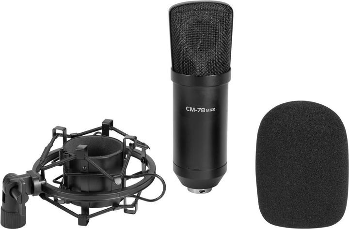 Produktbild Omnitronic MIC CM-78MK2 Grossmembran-Kondensatormikrofon