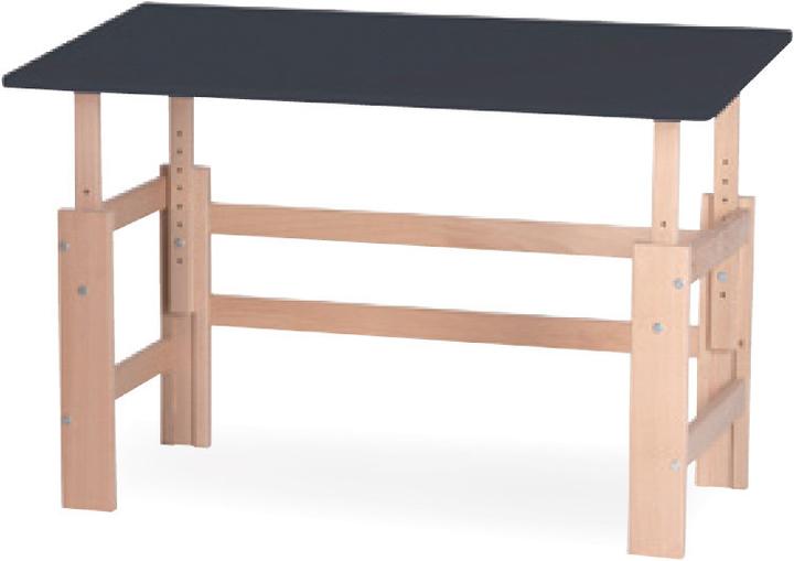 Manis-h Manis h Schreibtisch Hoehneverstellbar mit Kippfunktion 140x65 Black (60)