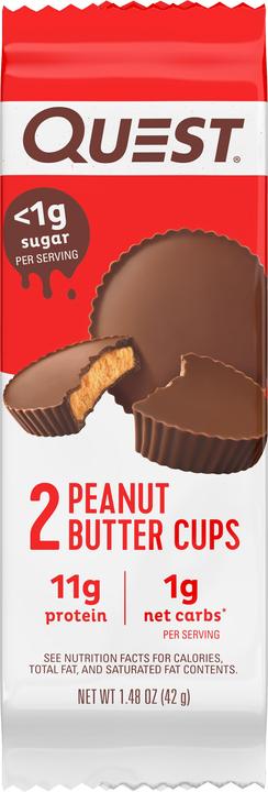 Actual product image Quest Nutrition Peanut Butter Cups (Groundnut, 12 pcs., 504 g)