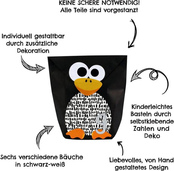 Image du produit Papierdrachen Pingouin