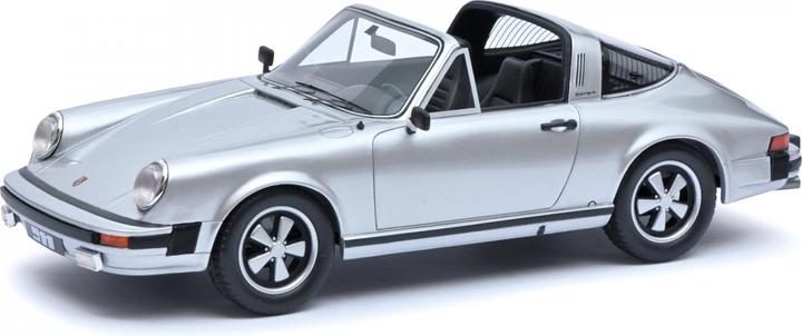 Schuco Porsche 911 Targa argento 1:18